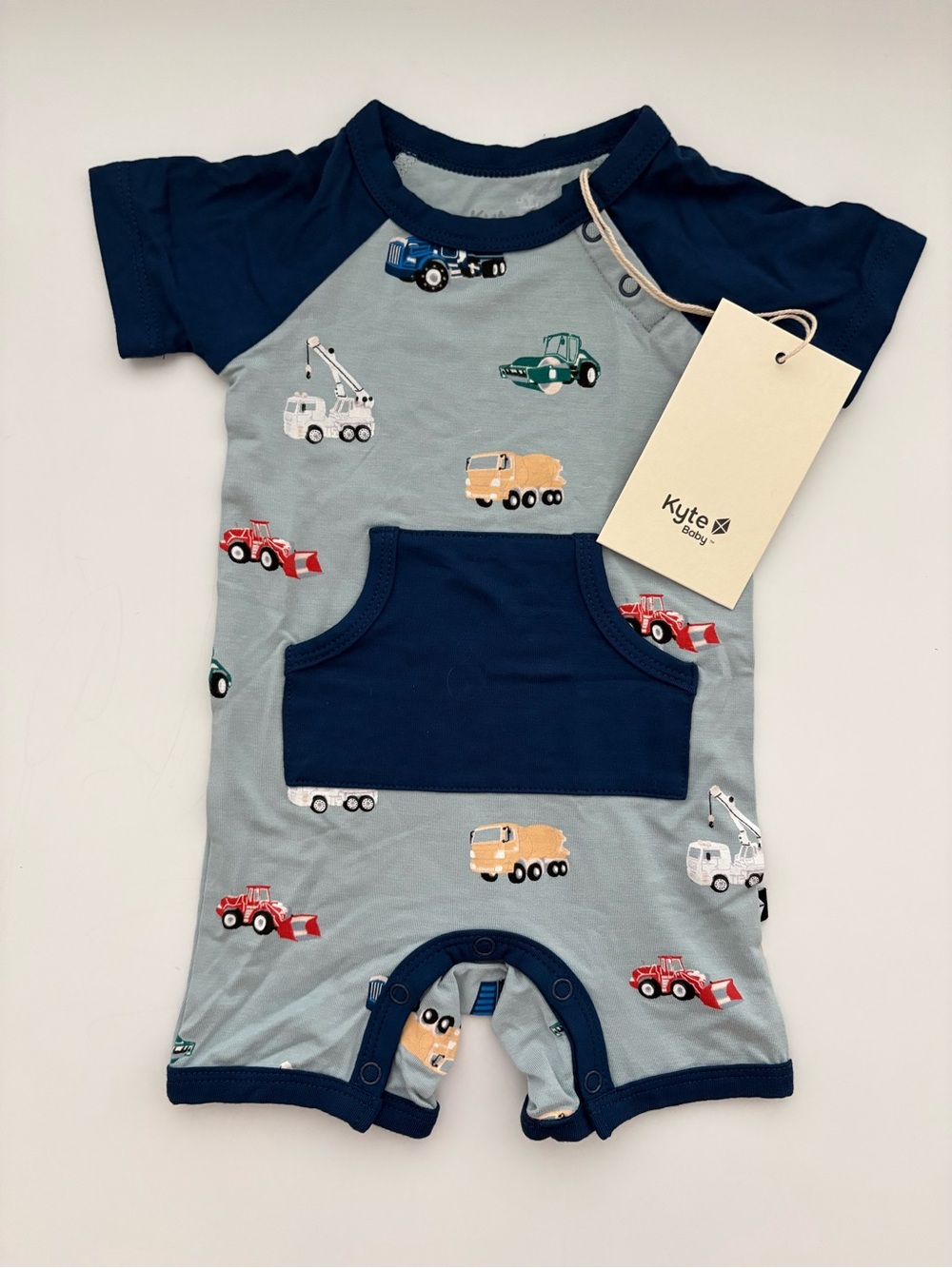 Kyte Shortall Romper 3-6M